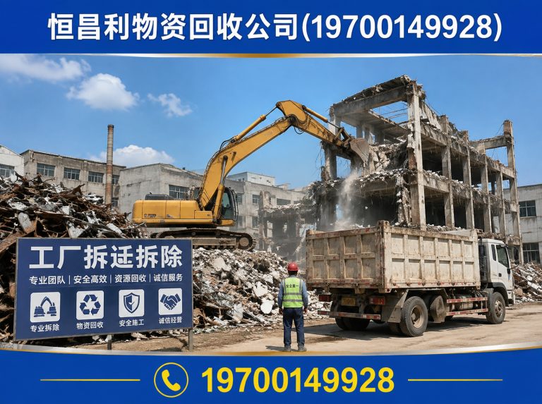 增城区整厂打包回收展示图